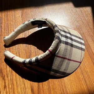 Burberry vintage visor